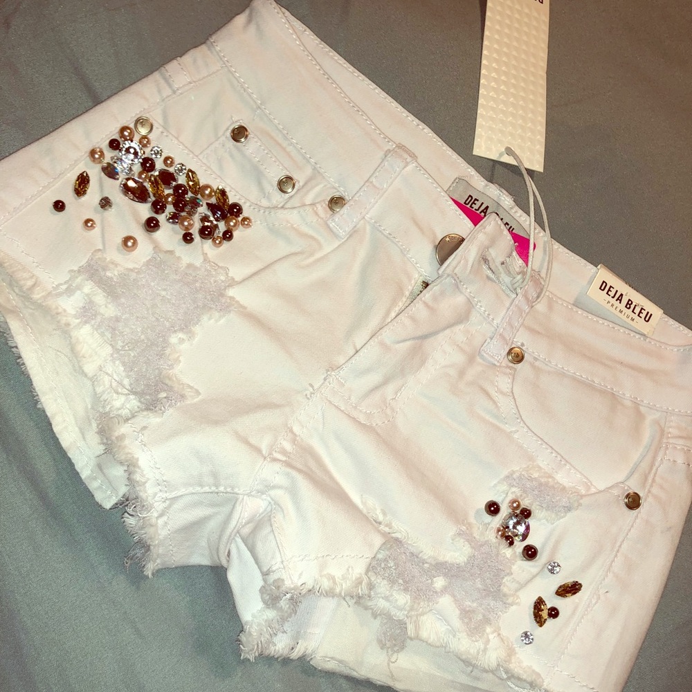 Short en color blanco!!! 🐰